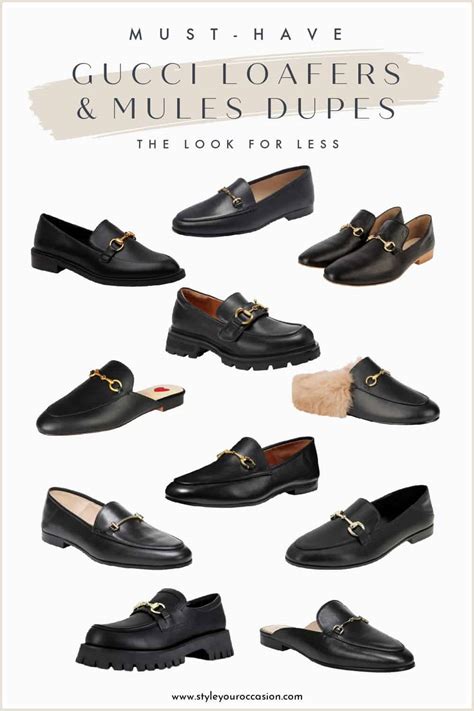 gucci black loafer dupes|best gucci loafers dupes.